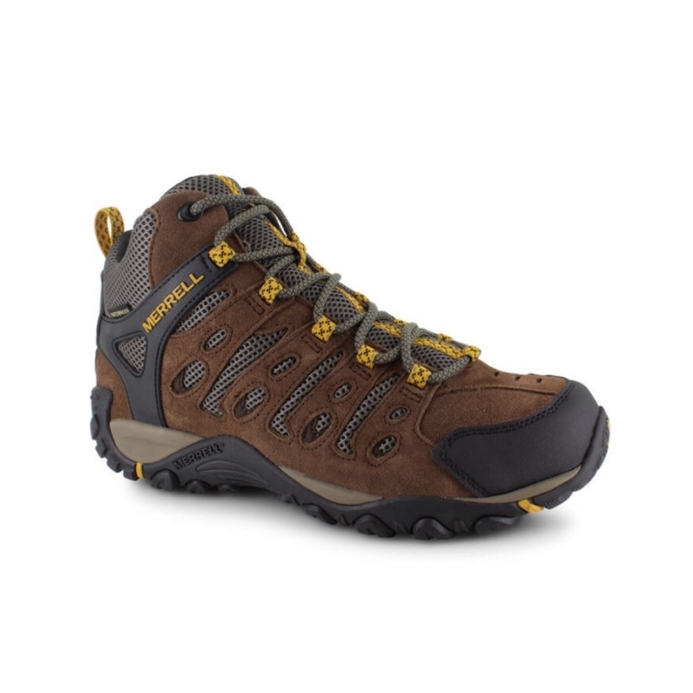 Merrell Men’s Crosslander 2 Mid Brown Hiking Boots 🥾